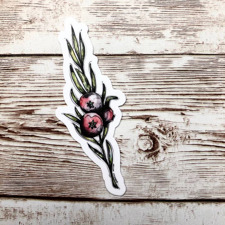 Adhesivo de vinilo Winter Berry (W) para venta al por mayor de Documented Journey