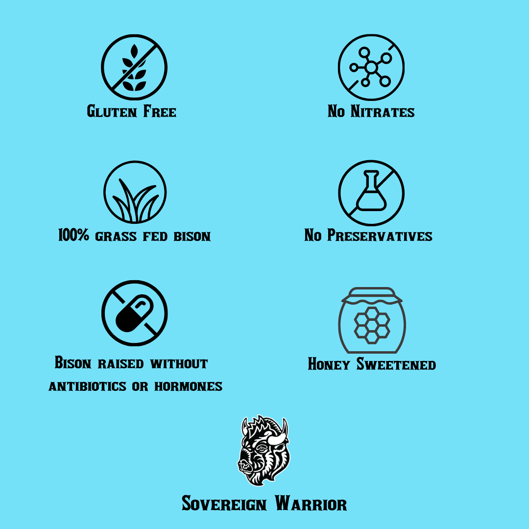 Sovereign Warrior Bison Jerky - Wholesale Jerky - The O.G. - Original Recipe Bison Jerky3