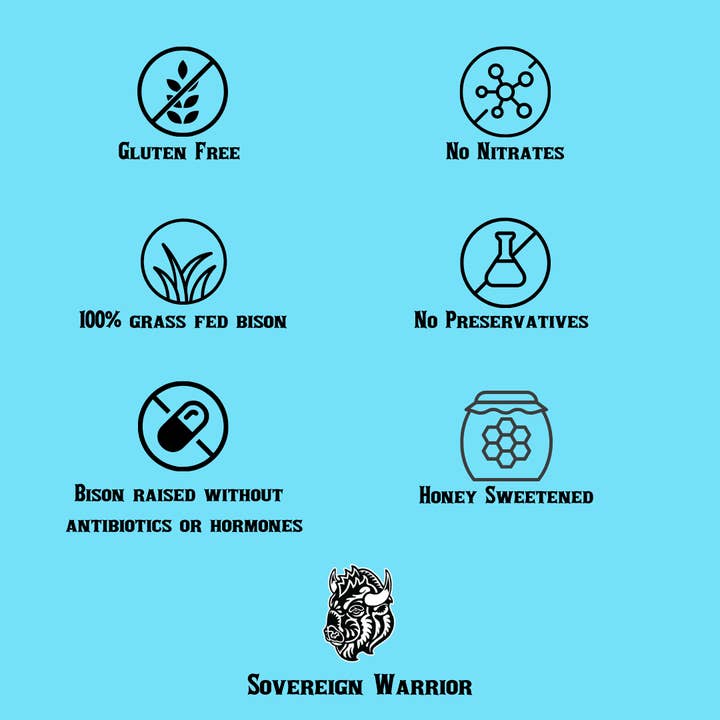Sovereign Warrior Bison Jerky - Wholesale Jerky - The O.G. - Original Recipe Bison Jerky3