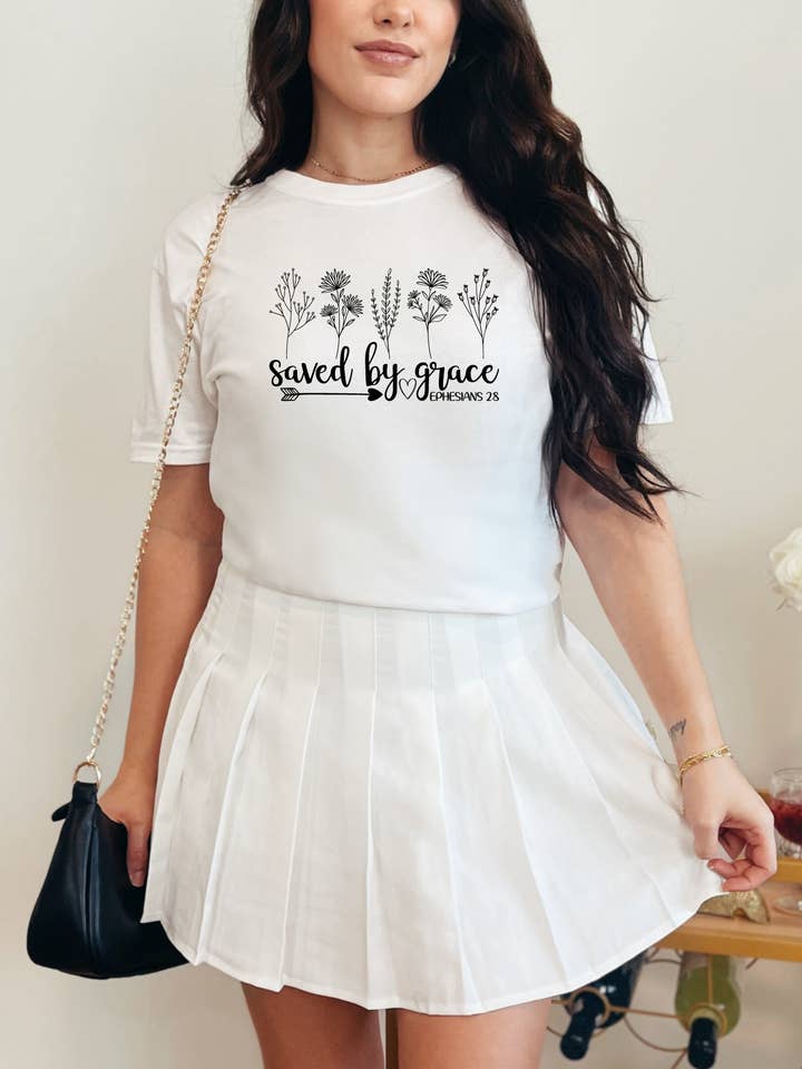 Reddet af Grace Comfort Tee for engroshandel hos Whispering Expressions