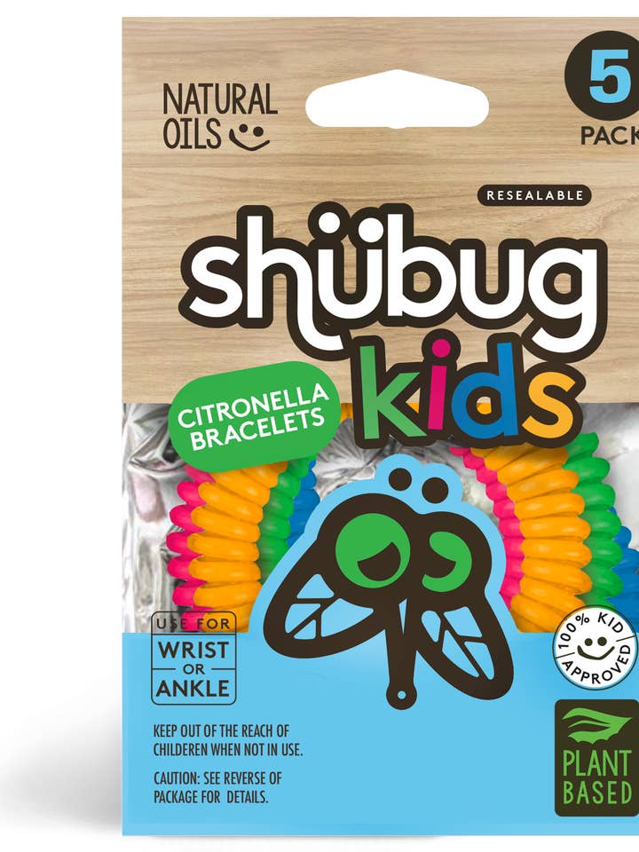 Shubug Kids, Coil Bracelets, 5 ct. for wholesale by Shubug