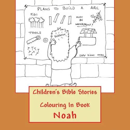 Books by splitShops - Wholesale Coloring & Activity Book - Kids & Baby - Children's Bible Stories: Noah Colouring In Book - Paperback