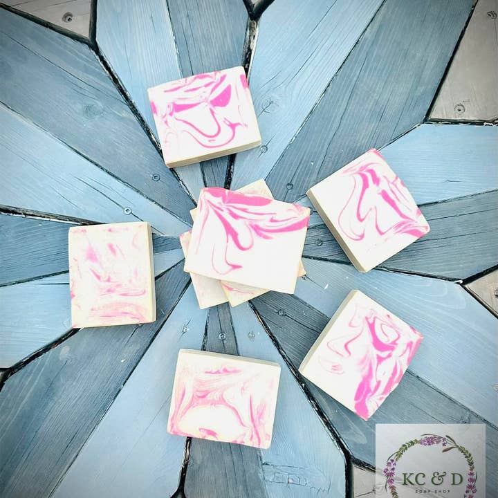 Goat Milk Soap: Spiced Apple Cider with Shea Butter & Kaolin Clay for wholesale by KC&D Soap Shop