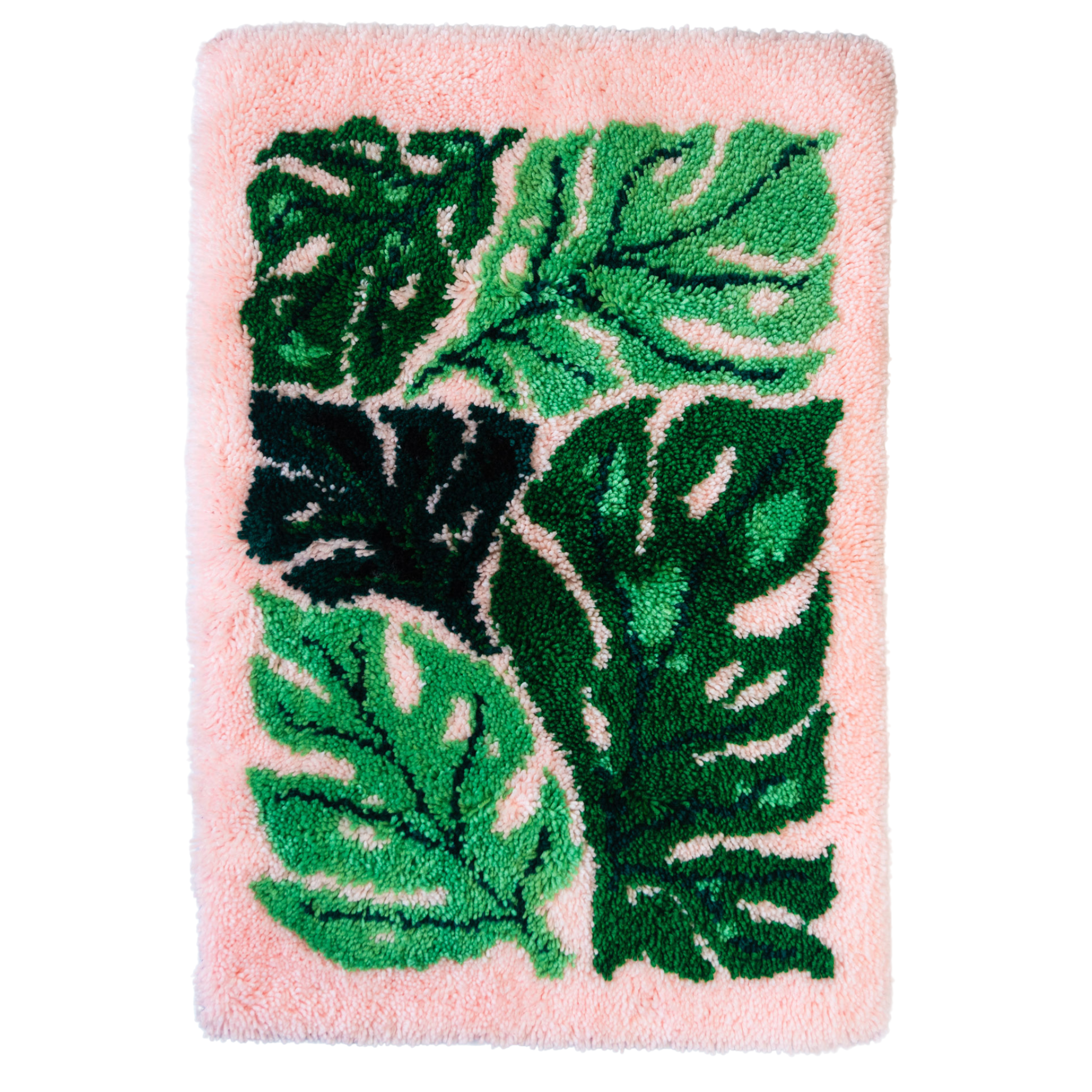 The Crafts Collective - Wholesale Doe-het-zelf-knutselset - Un-Be-Leafable Latch Hook vloerkleedset2