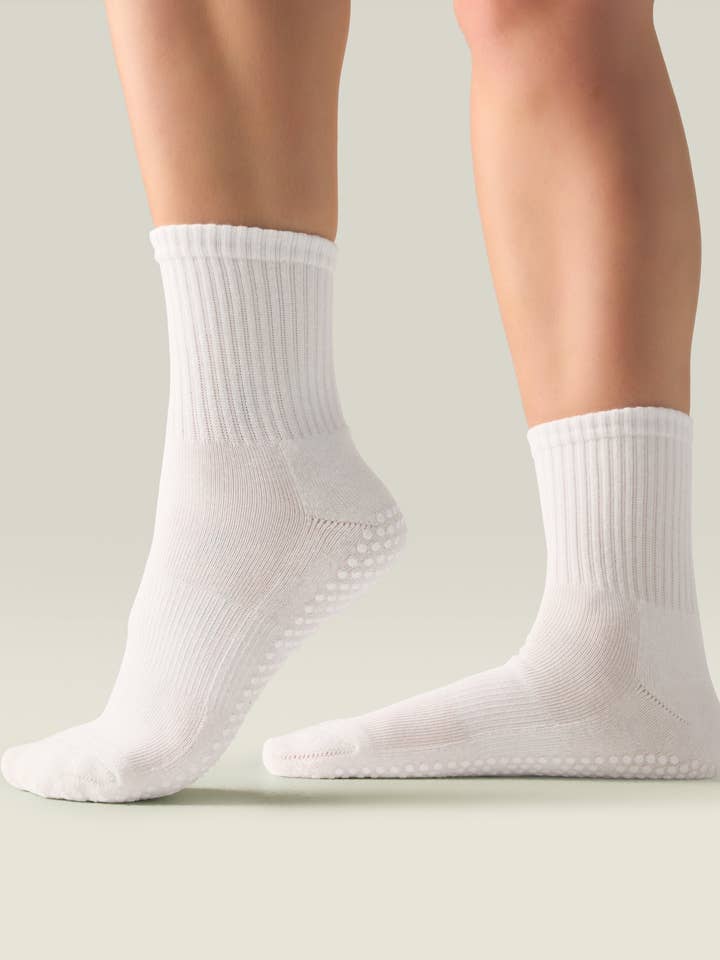 Calcetines de Agarre para Tripulación - Marfil para venta al por mayor de MoveActive