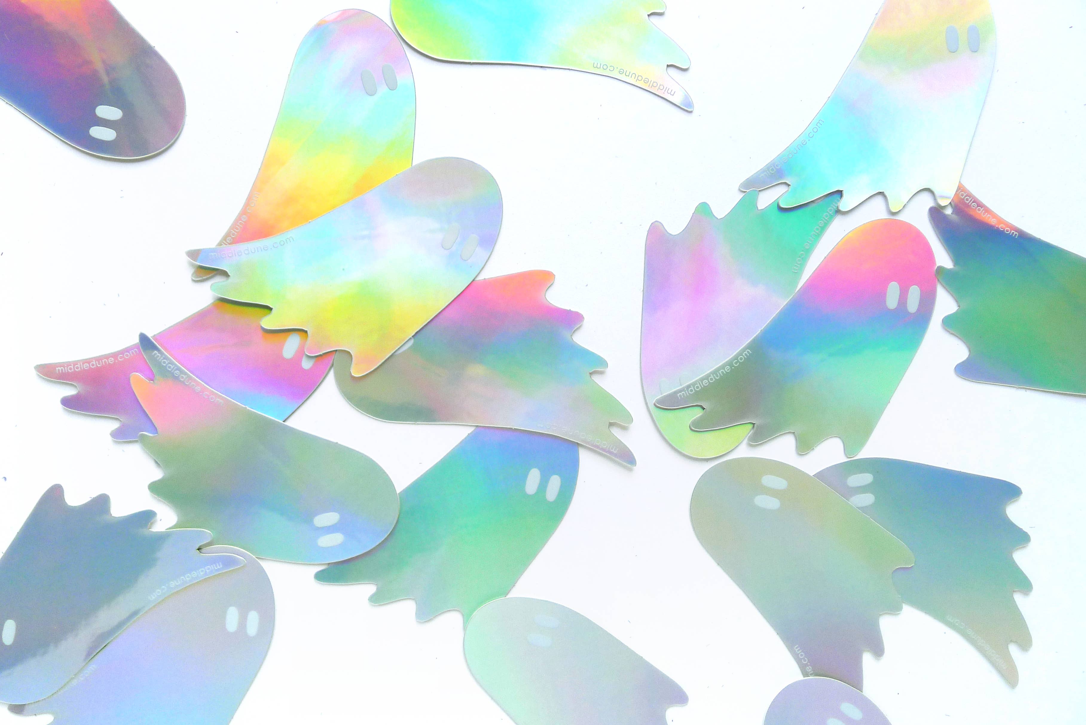 Middle Dune – wholesale Sticker – Holographic Ghost Sticker2