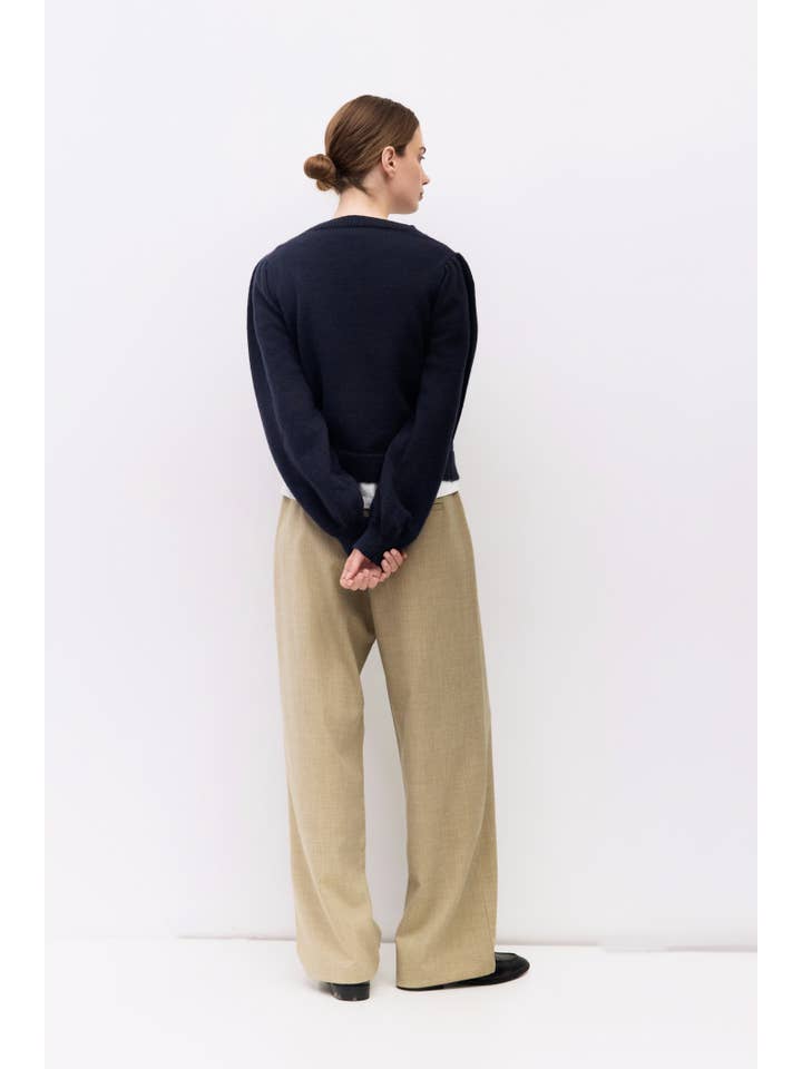 MOD REF - Wholesale Cardigan - Women's - The Sola Cardigan | Puff Sleeve Cardigan11