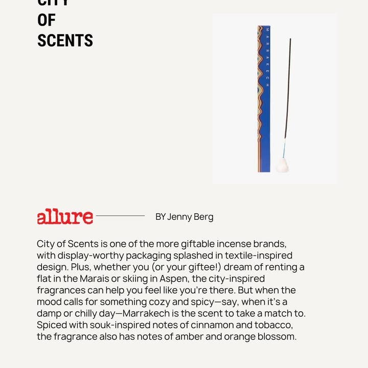 City Of Scents - Wholesale Incense - Marrakesh Scent Sticks1