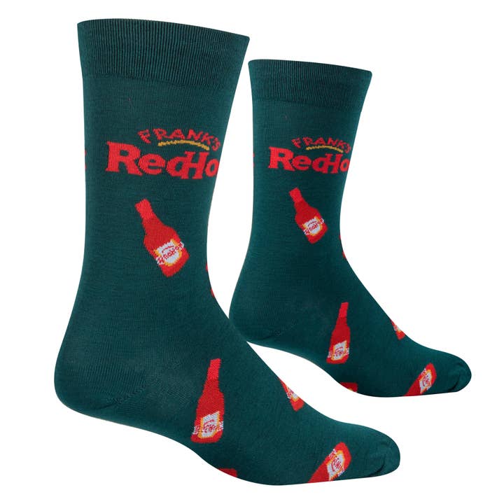 Crazy Socks - Wholesale Socks - Men's - Crazy Socks - Mens Crew - Franks Red Hot3