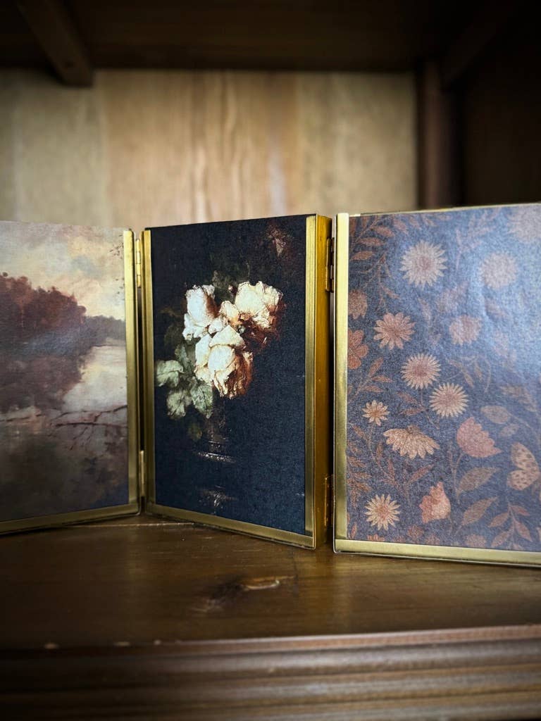 Made Market Co. – wholesale Picture frame – Oversized Hinged Gold Photo Frame 4x64