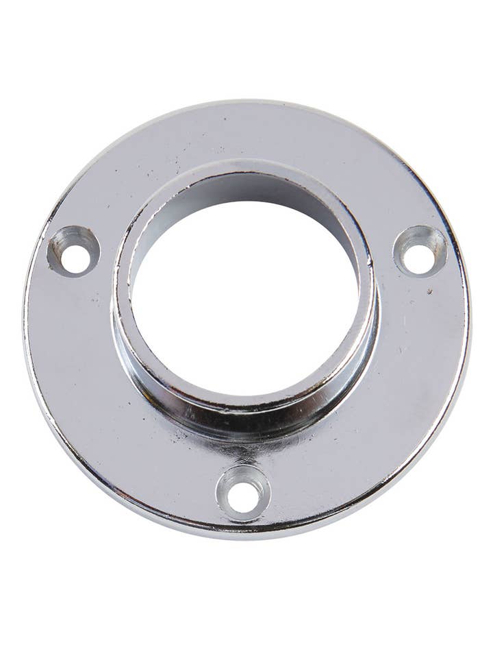 Chrome Closed Flange For Diameter Hangrail for wholesale by Store Supply Warehouse
