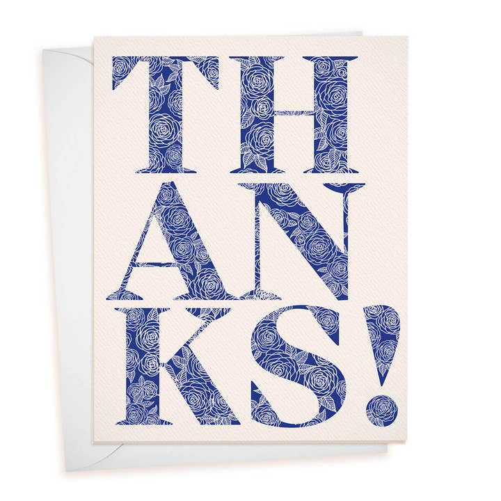 THANKS! | Greeting Card for wholesale by SpecialOrbits