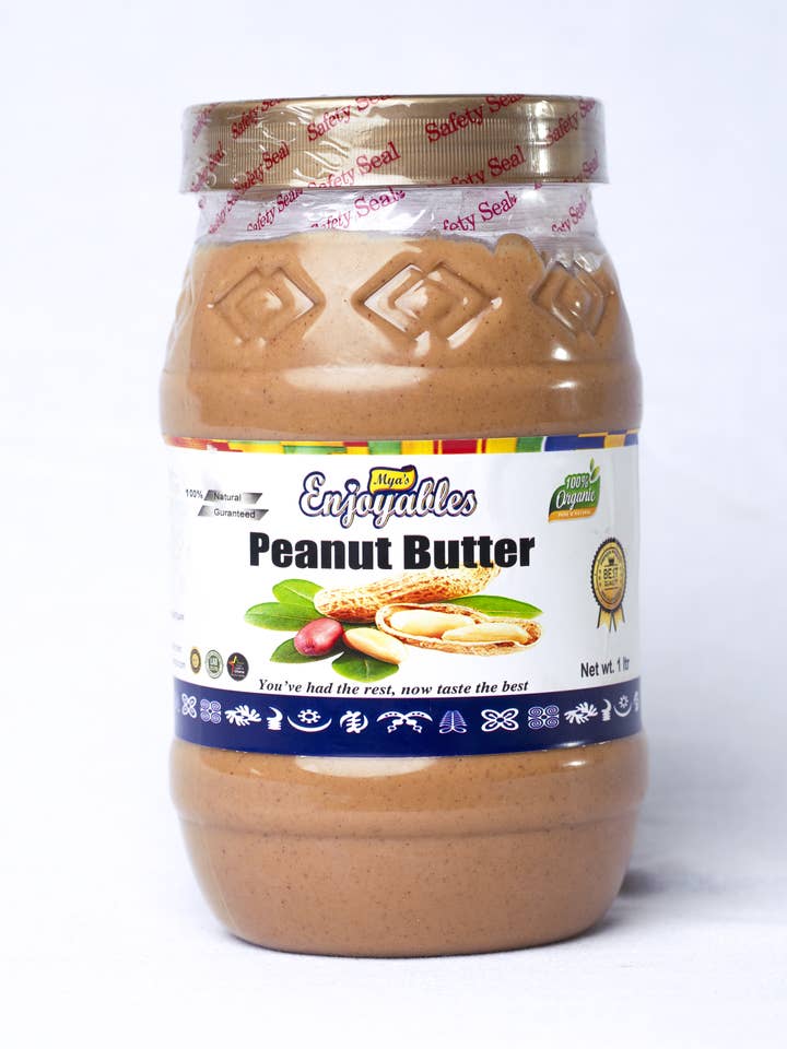 Peanut Butter for wholesale by Mya's Enjoyables