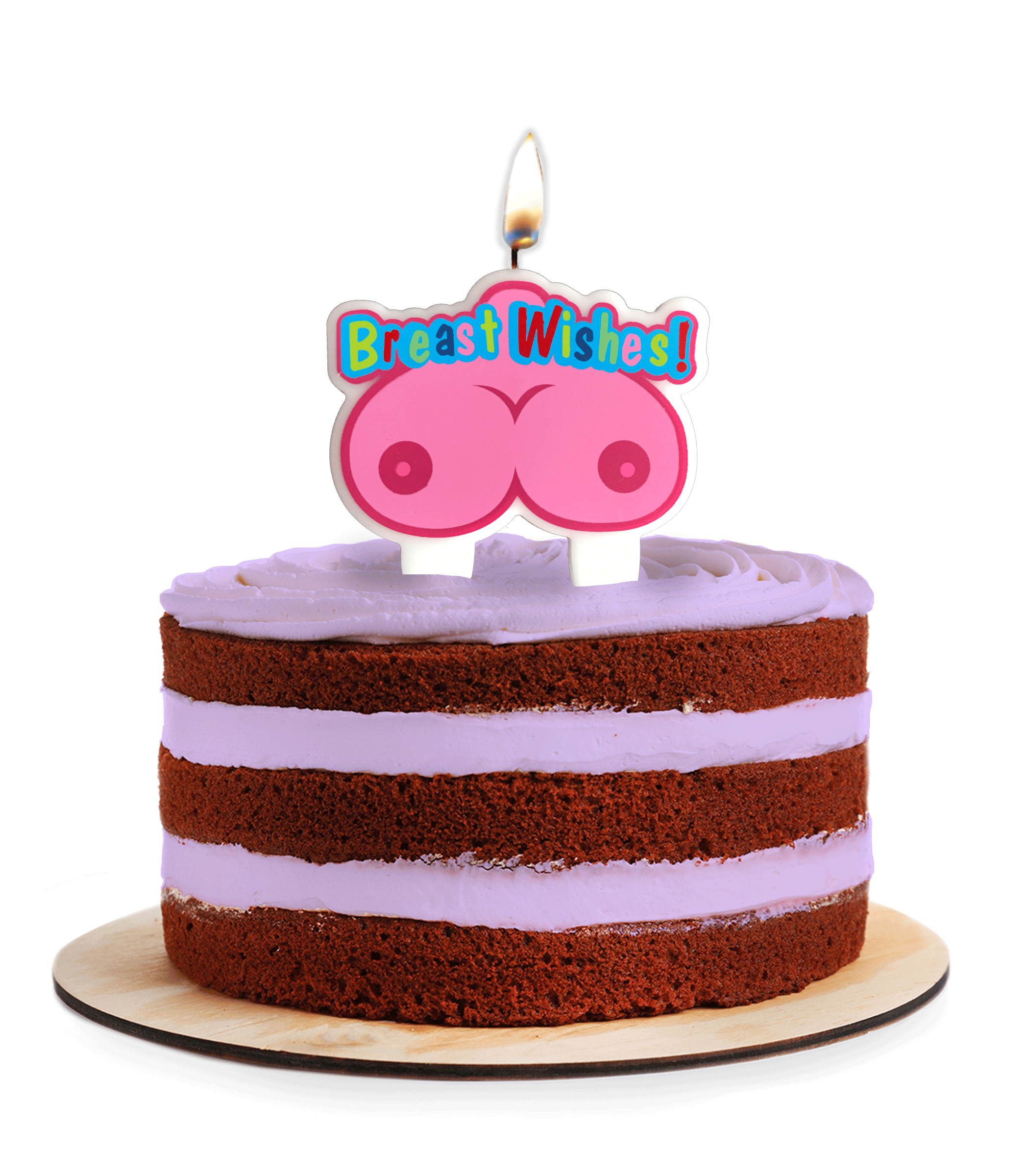 Little Genie Productions – wholesale Tårtljus – Bröstönskningar Boobie Party Ljus1