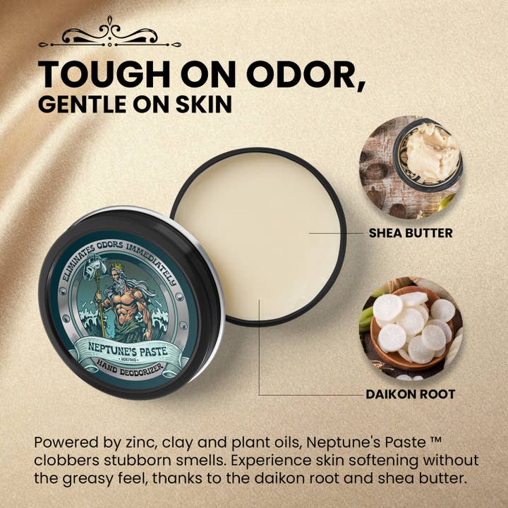 Celestial Skin & Body Solutions - Wholesale Body Balm/Butter - Neptune's Paste™ Hand Deodorizer (2oz)3