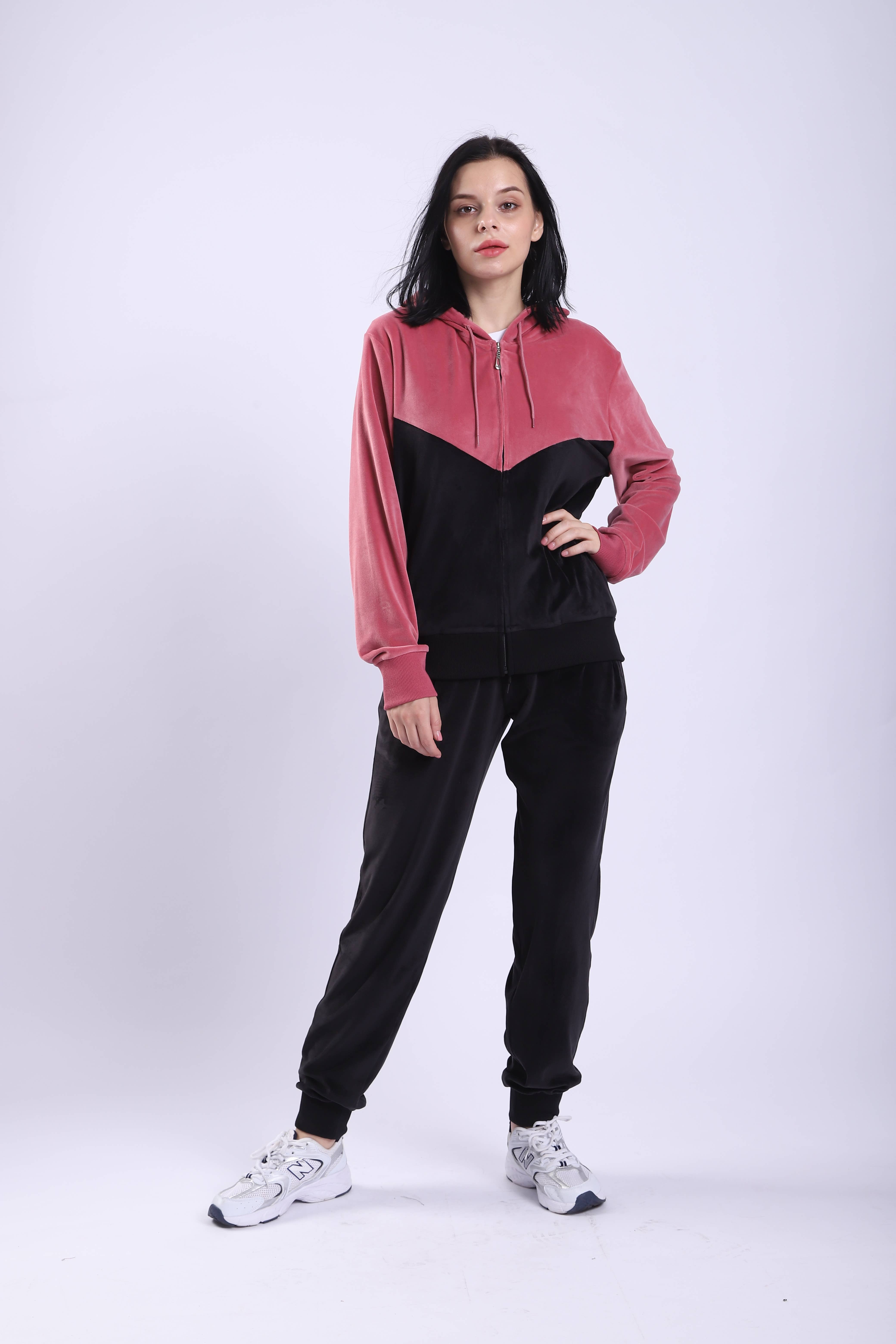 LeeHanTon - Wholesale Lounge Set - Women's - LeeHanTon Ladies 2PC Casual Velvet Set0