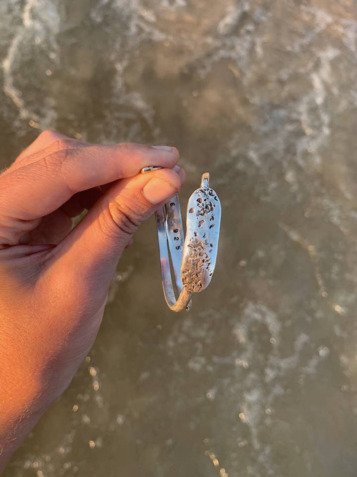 Cattail Bracelet for wholesale by June Metal