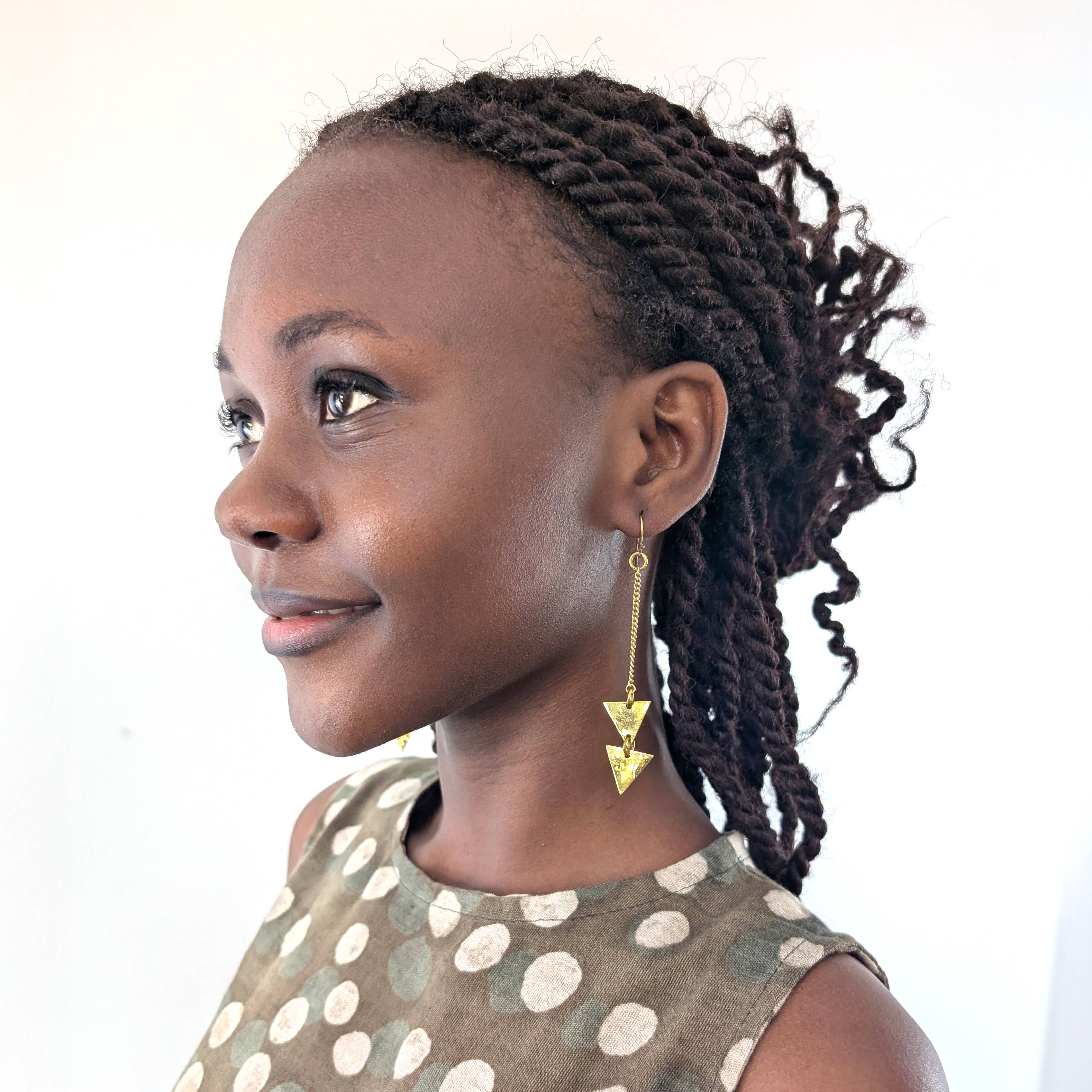 Swahili Coast - Wholesale Dangle Earrings - Momentum Earrings - Brass2