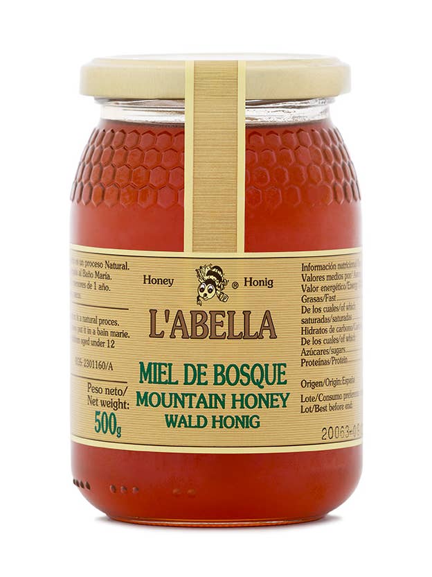 L'Abellamel Forest Honning 500G for engroshandel hos L'ABELLA MIEL