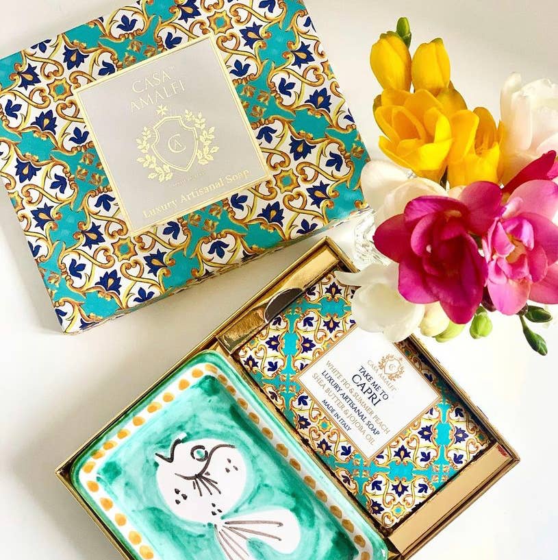 Casa Amalfi - Wholesale Bar Soap - Take Me To Capri - White Fig & Summer Peach Bar Soap5