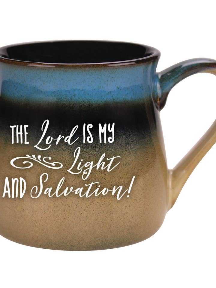 O Senhor é minha luz - Canecas de grife reativas por atacado de Dexsa