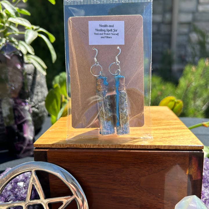 You Are Uniquely Magic - Wholesale Dangle Earrings - Spell Jar Earring Collection- Set of 5