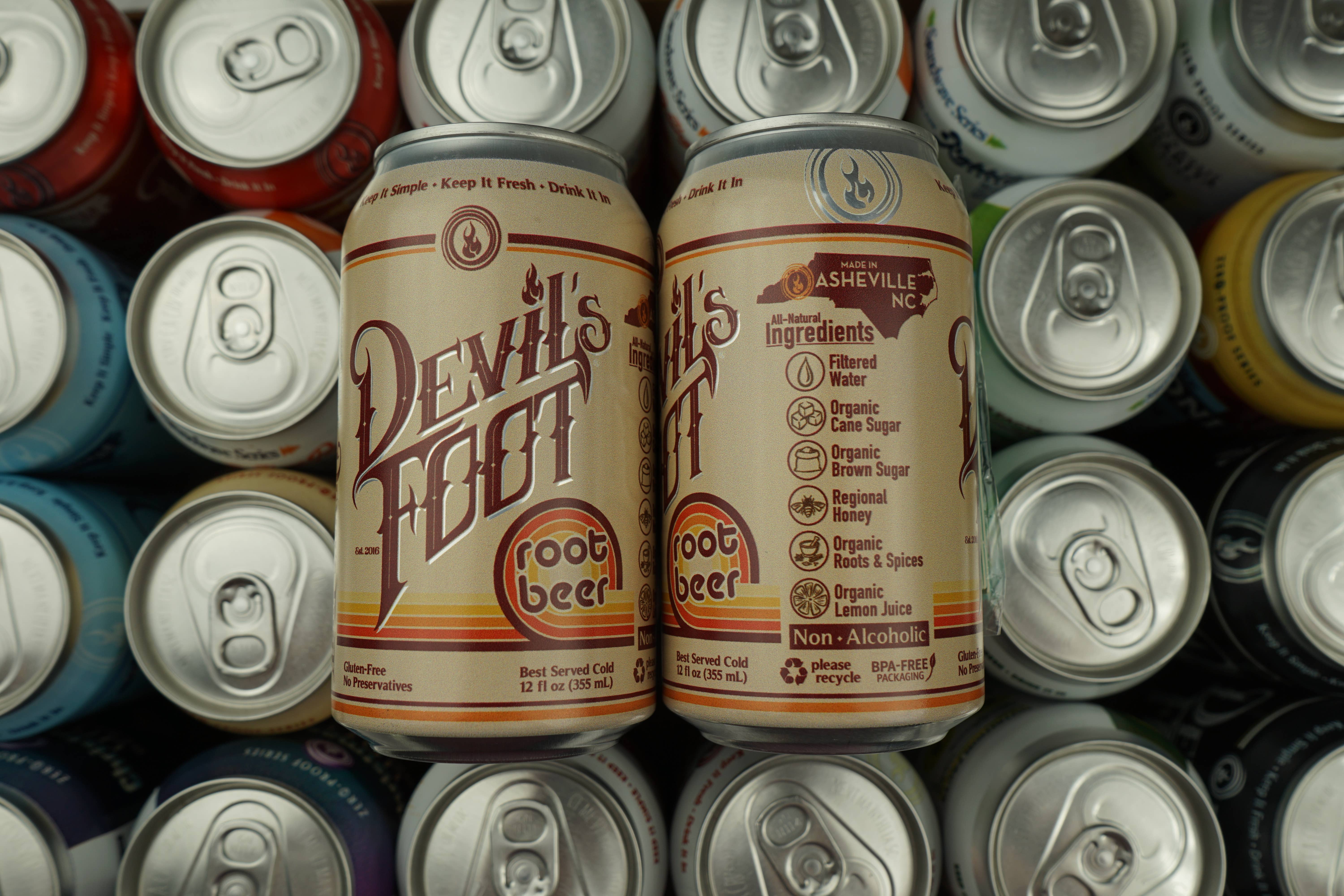 Devil's Foot Beverage Company - Vendita all'ingrosso Bibite/bevande gassate - Devil's Foot Beverage - Root Beer (Confezione da 24)3