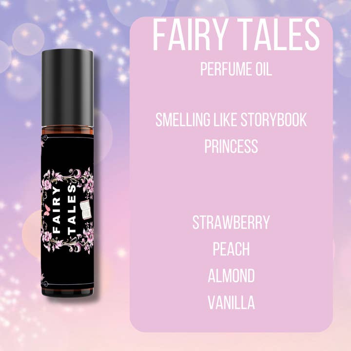 FAIRY TALES Perfume Oil | Decadent | Whimsical Bookish for wholesale by Fabled Embers