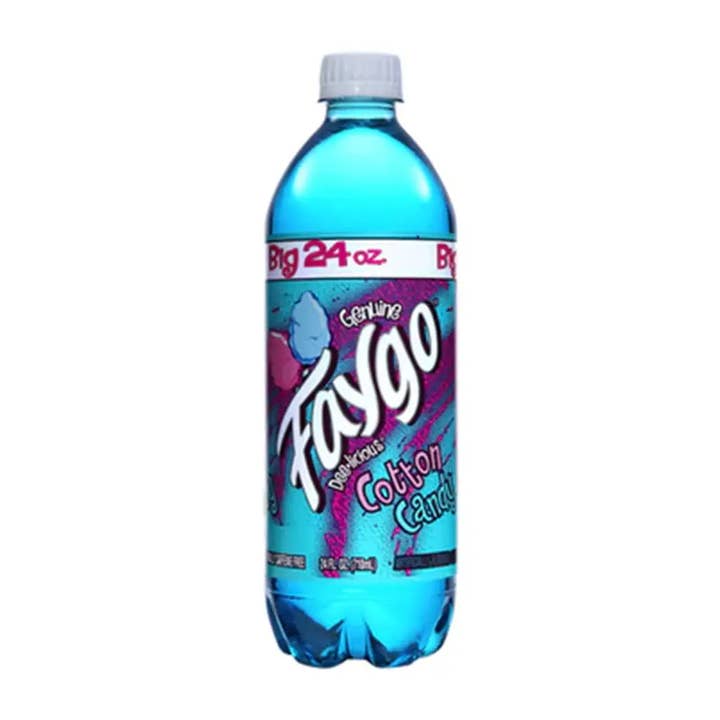 Faygo Zuckerwatte 24 Unzen/710 ml x 24 ct für den Großhandel von Echo Sales Canada