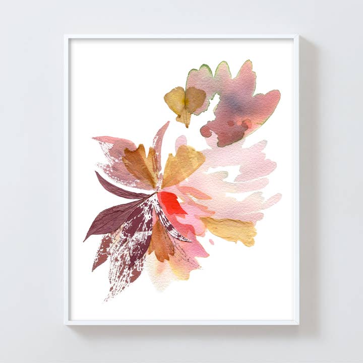 Floridos nº 2 - Impressão de Arte Floral Abstrata por atacado de Dana McClure Studio