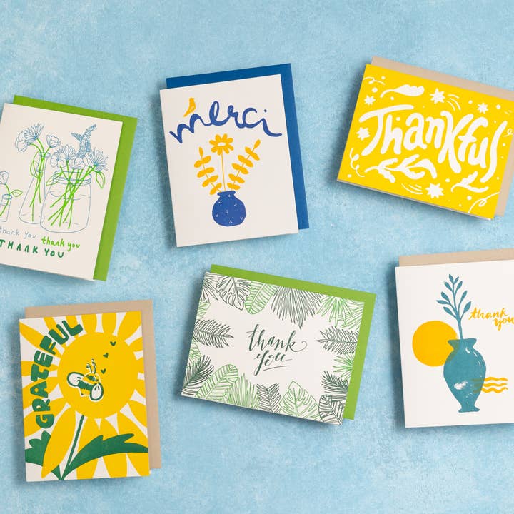 folio press & paperie - Wholesale Thank You Card - Merci - Thank You Card1