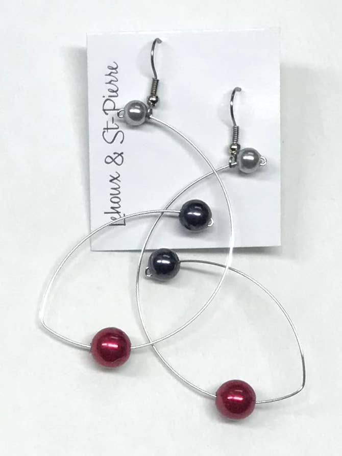 LOTUS EARRINGS for wholesale by Lehoux & St-Pierre