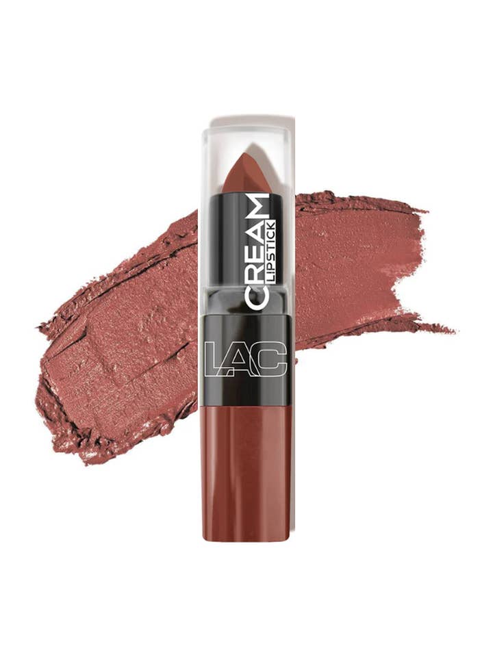 LA Colors CML478 Latte Moisture Cream Lipstick - 3pc for wholesale by PINEAPPLE Beauty