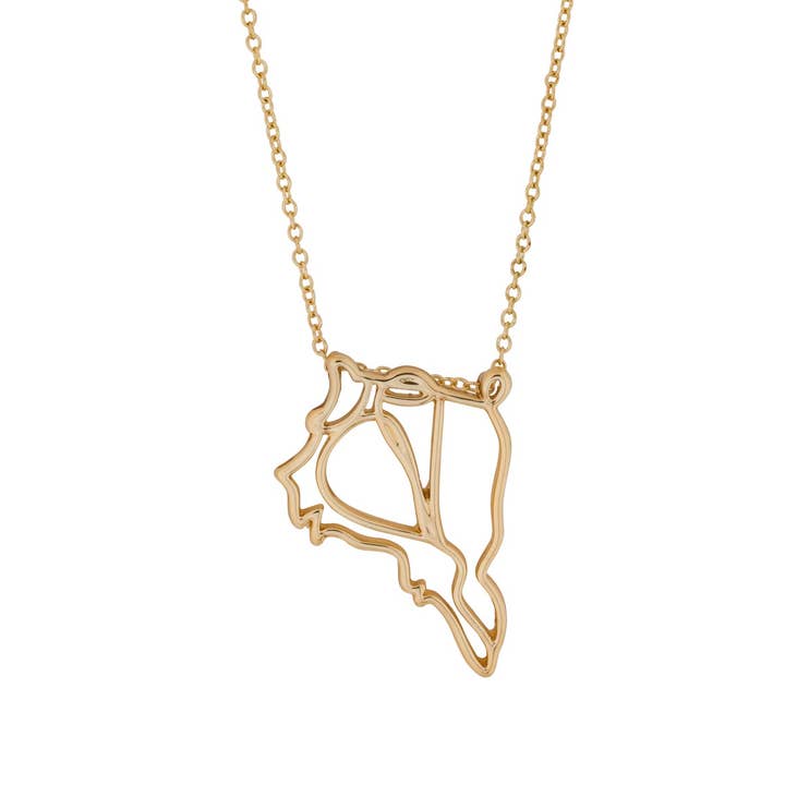 captiva shell pendant necklace for wholesale by The Beach and Back