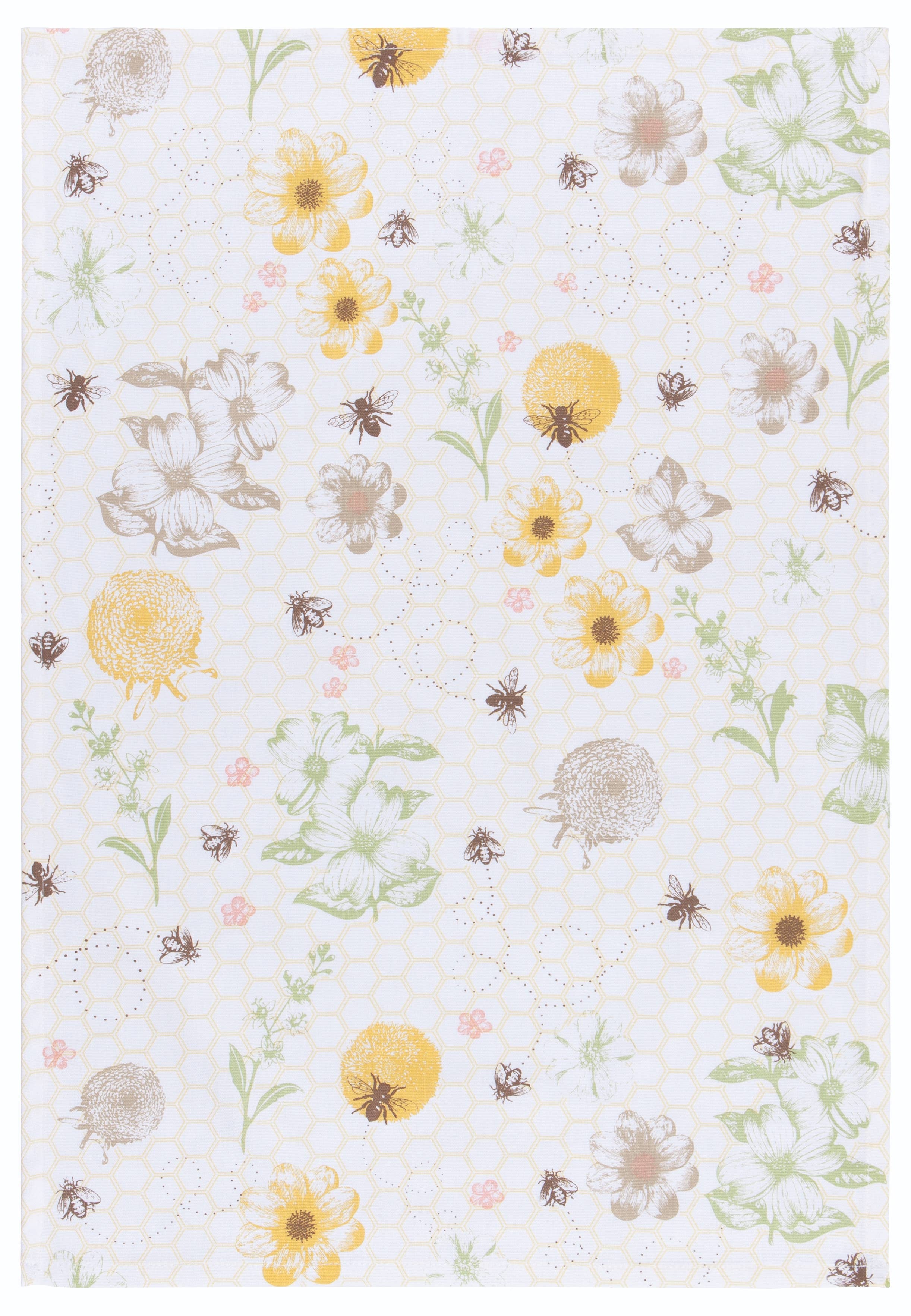 Now Designs by Danica - Wholesale Tea Towel - Bees & Butterflies Dishtowels Set of 20 Counter Display2