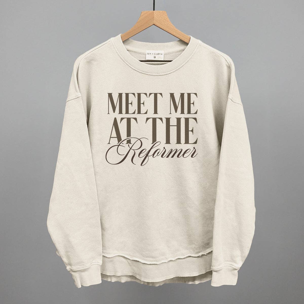 Ivy + Cloth - Vente T-shirt sérigraphié – femme - Retrouve-moi au réformateur4