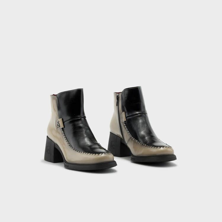 Jose Saenz - Wholesale Booties - Women's - Candela ankle boot in sand and black leather0