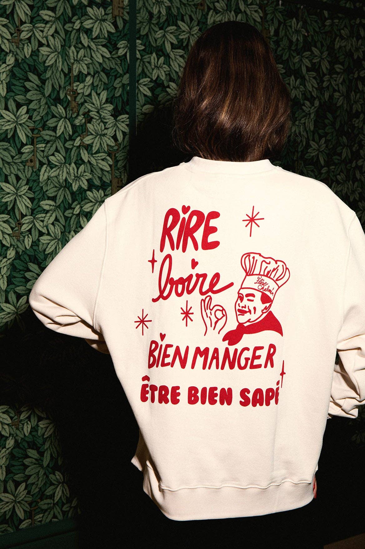 Elise Chalmin - Wholesale Graphic Sweatshirt - Women's - Luigi sweatshirt1