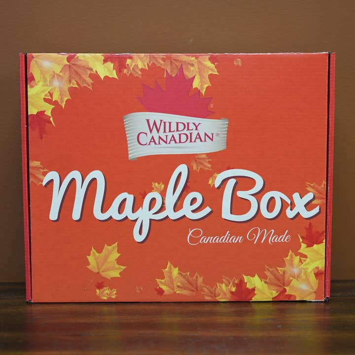 Orange Maple Gift Box for wholesale by Wildly Canadian
