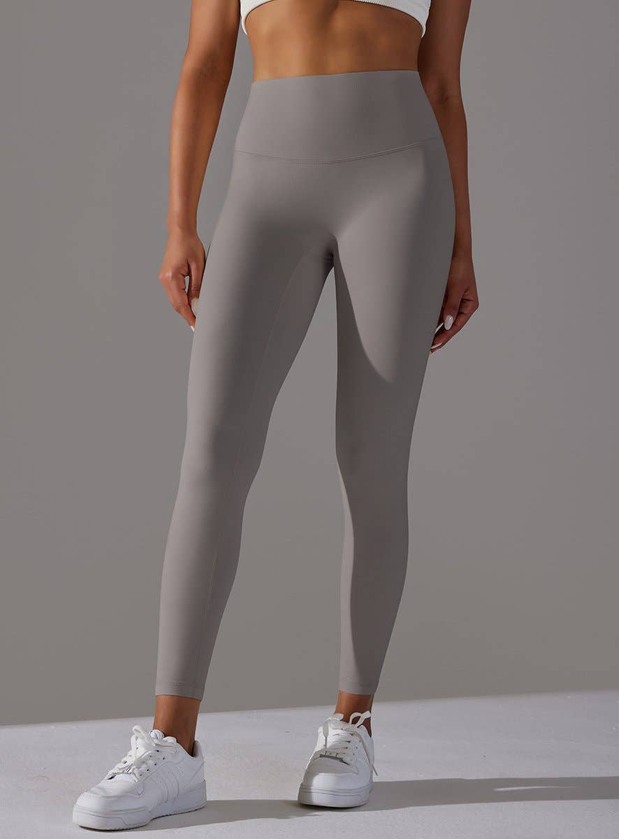 HIDDENBRAND - Wholesale Athletic/Lounge Leggings - Women's - Double-Sided Brushed Nude Breathable Yoga Pants19