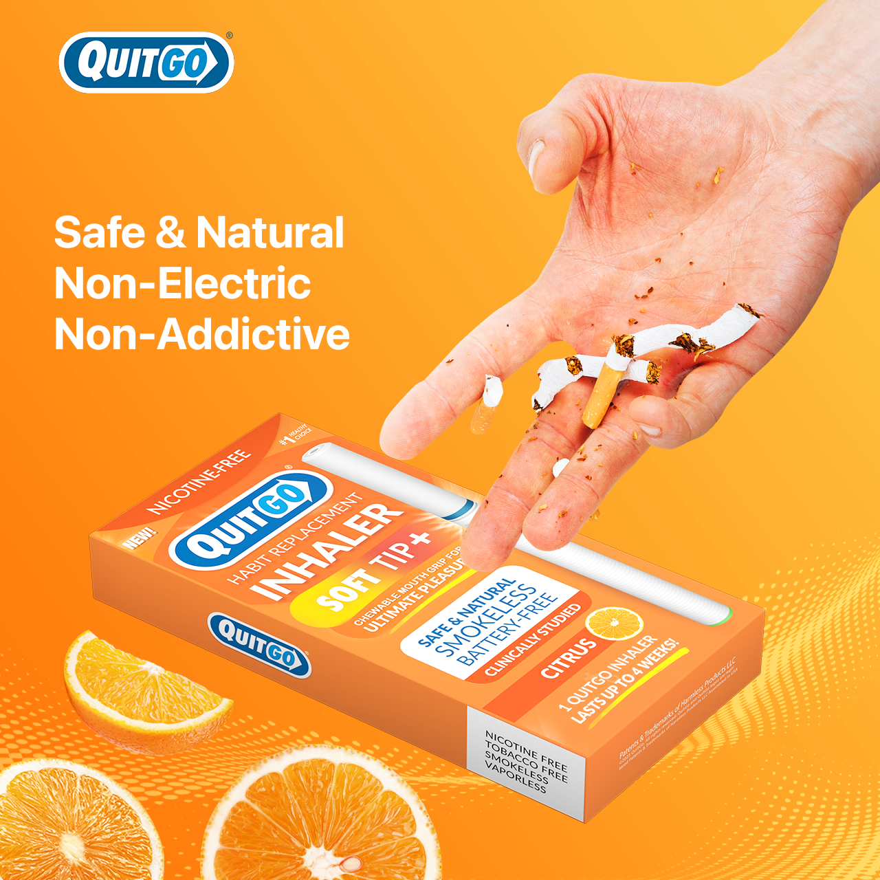 QuitGo - Wholesale Oral Supplement/Vitamin - QuitGo® Flavored Air – Citrus7