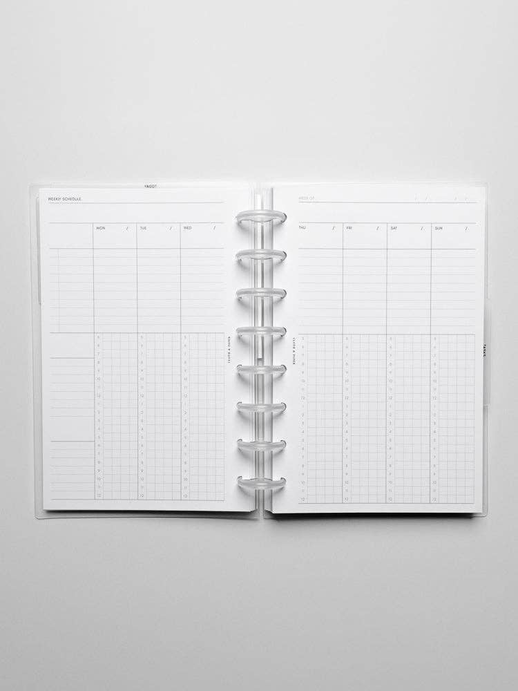 Cloth & Paper - Wholesale Planner - FORMA Modular Planner System | Half Letter12