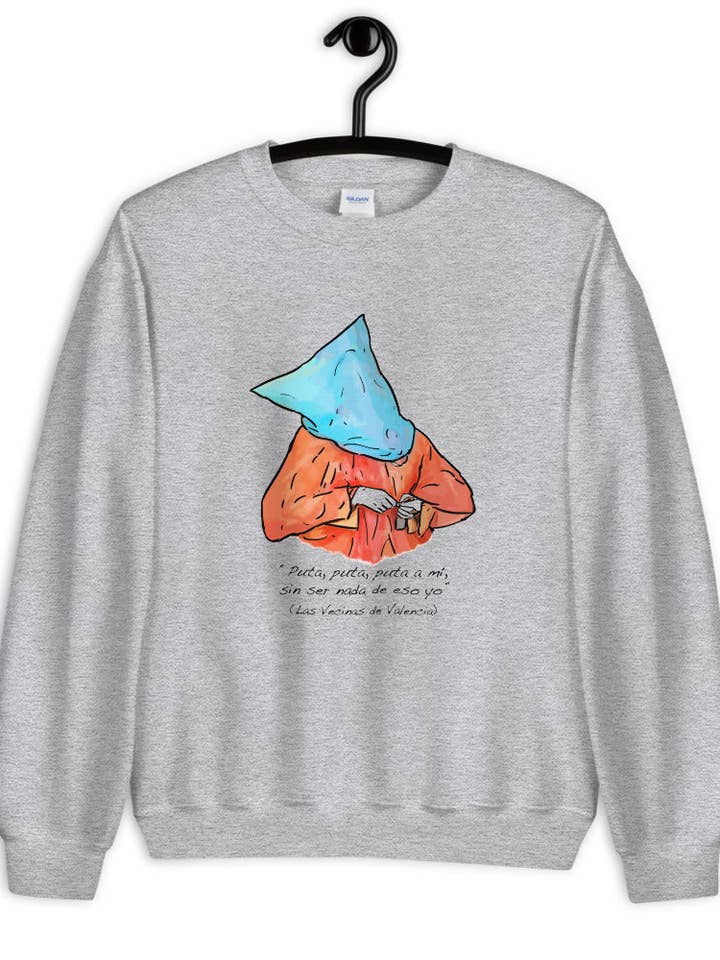 Vecinas de Valencia unisex tröja för wholesale av El loco del Pelo Rizo