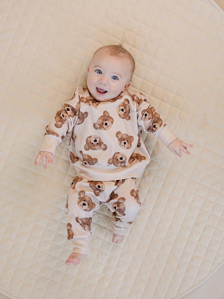 Jogger Set | Bear for wholesale by Lucky Panda Kids