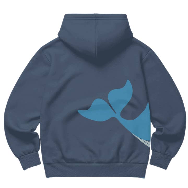 Coq En Pate - Wholesale Hoodie - Kids - Kids' organic hoodie, navy - Whale1