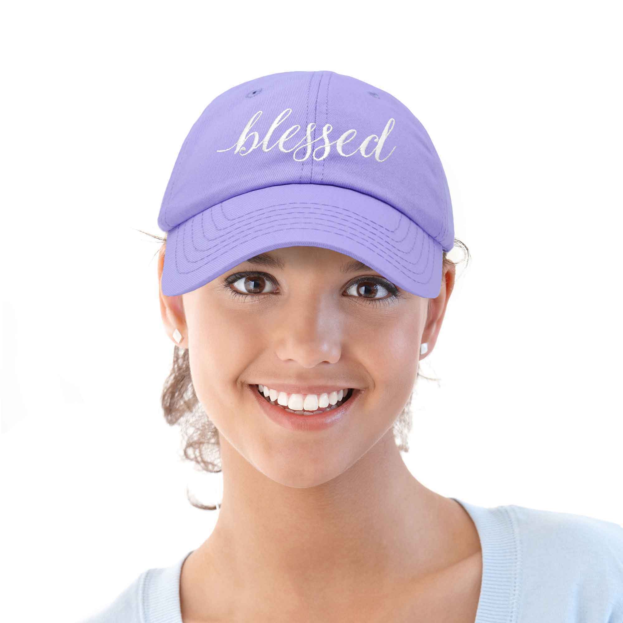 Dalix - Wholesale Baseball Cap - Women's - DALIX Blessed Women's Baseball Cap Soft Cotton Dad Hat45