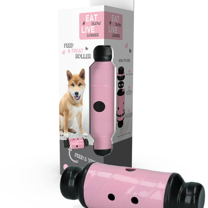 Eat Slow Live Longer Feed and Treat L Pink for wholesale by Hofman Animal Care