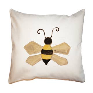 Bumble Bee vierkant kussen voor wholesale door Tina Labadini Designs