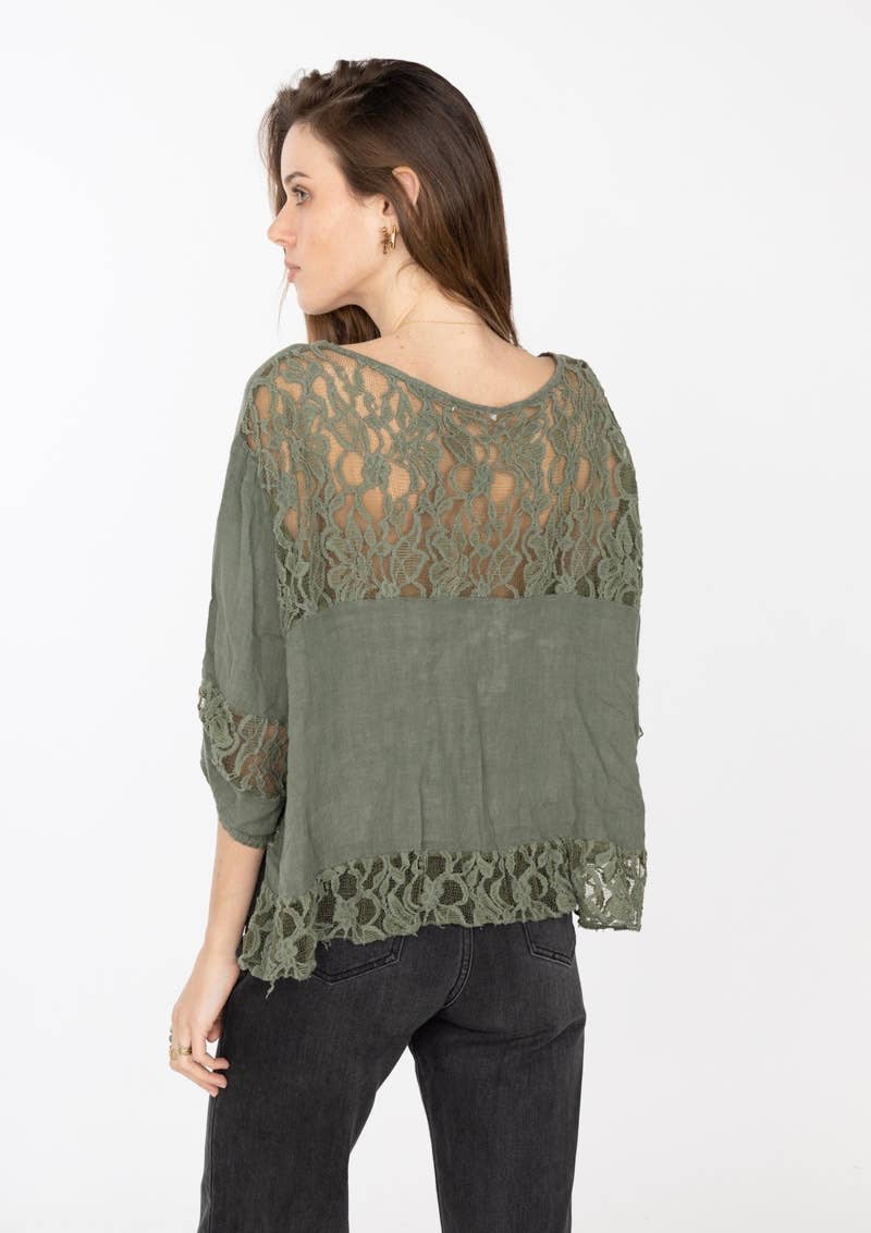 LINEN & COTTON HOUSE - Wholesale Jacket - Women's - VEST IN LINEN 9207 SPRING SUMMER38