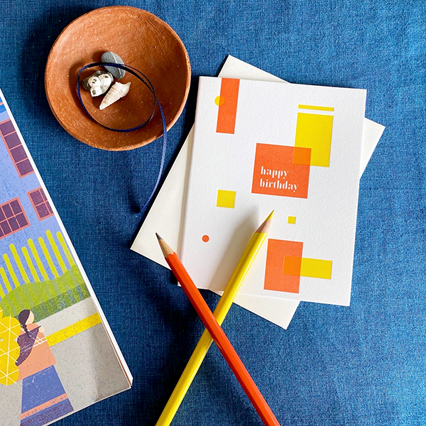Navy Midnight Press - Wholesale Birthday Card - Modern Birthday Card2